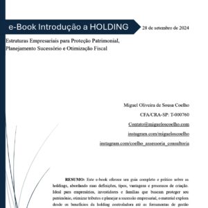 e-Book Introdução a HOLDING